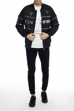Bomber jacket with logo, zdjęcie 2 Bomber jacket with logo od Plein Sport